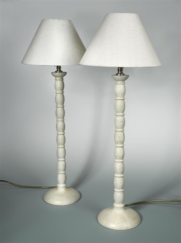 Lot 287 - A pair of table lamps by Porta Romana