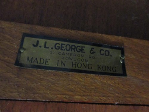 Lot 296 - A 20th century oriental hardwood bookcase with...