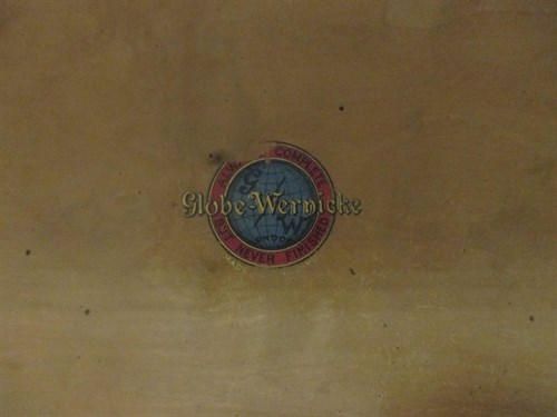 Lot 543 - A six section Globe Wernike type bookcase 200...