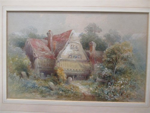 Lot 201 - After Miles Birket Foster, A young girl...