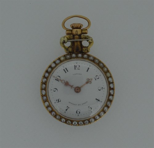 Lot 167 - Lepine - A late 19th century open faced pocket watch