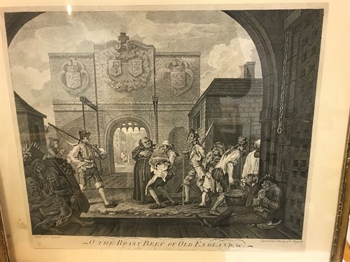 Lot 36 - William Hogarth, group of 9 loose engravings,...