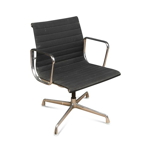 Lot 159 - After Charles and Ray Eames, an aluminium group EA108 swivel chair by Vitra