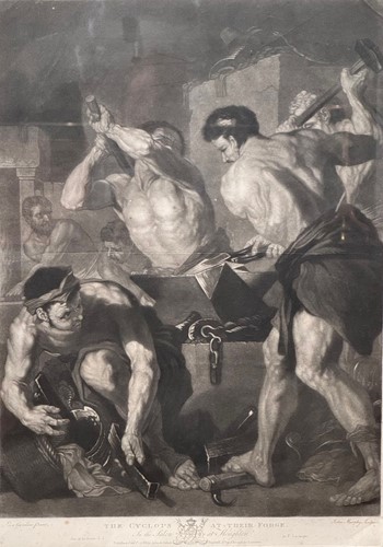 Lot 563 - A collection of 18th century mezzotints and...