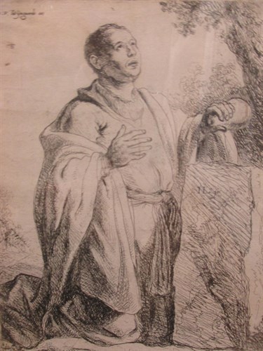 Lot 347 - Jan Lievens (1607 - 1674) 'Jacob Anointing the...