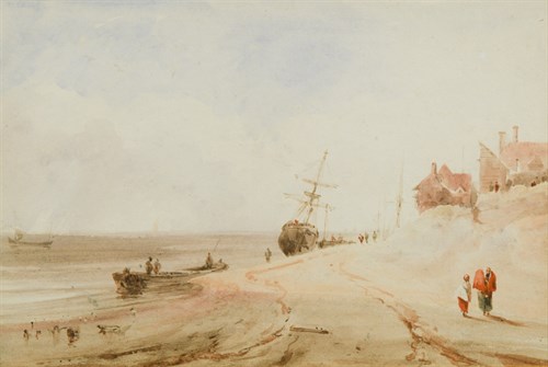 Lot 68 - Circle of Richard Parkes Bonington (British,...