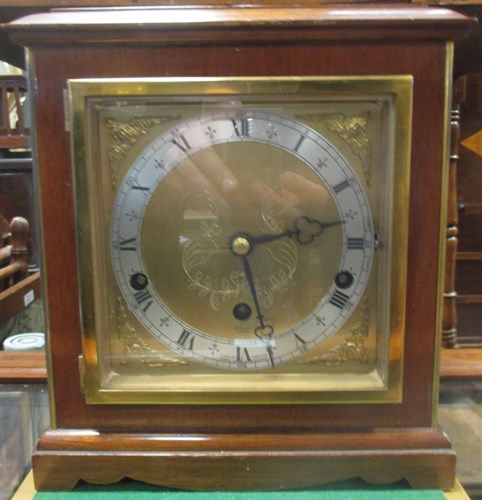 Lot 423 - An Elliott eight day lever Westminster and...