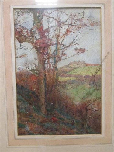 Lot 182 - English School (19th Century), Study of trees...