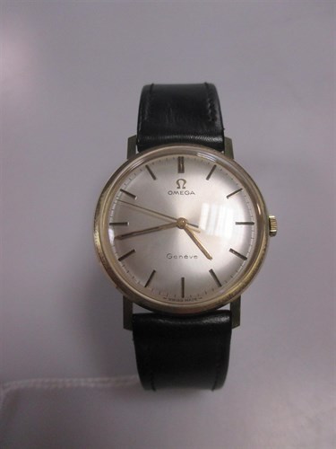 Lot 116 - Omega - A gentleman's 'Geneve' wristwatch,...