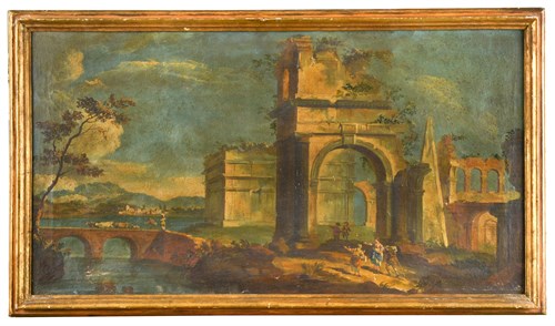 Lot 95 - Studio of Marco Ricci (Italian, 1676-1730)