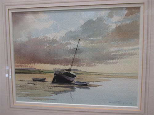 Lot 216 - Adrian Taunton (British, b. 1939) 'Evening...