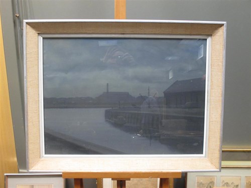 Lot 267 - Anthony Day (British, b. 1922) Purfleet Dock,...