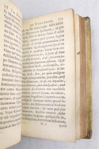 Lot 62 - BARTHOLINUS. De Unicornu Observationes Novae,...