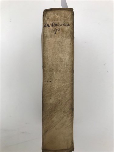 Lot 62 - BARTHOLINUS. De Unicornu Observationes Novae,...