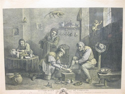 Lot 210 - After David Teniers 'Le Chimiste' and 'Le...