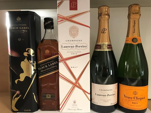 Lot 111 - Johnnie Walker Black Label Scotch Whisky, aged...