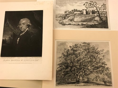 Lot 12 - A mixed box of prints and engravings.