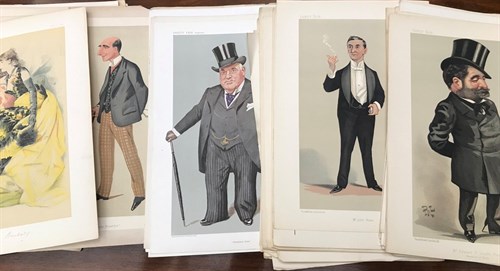 Lot 32 - Vanity Fair cartoons by SPY and others, a...