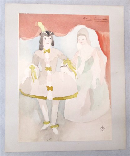 Lot 295 - LAURENCIN (Marie) Costume designs to accompany...