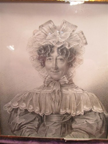 Lot 148 - Victorian miniature portrait, unsigned, of...