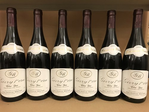 Lot 43 - Givry 1er Cru 'Clos Jus' 2000, Domaine Gerard...