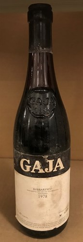 Lot 59 - Barbaresco 1978, Gaja, one bottle