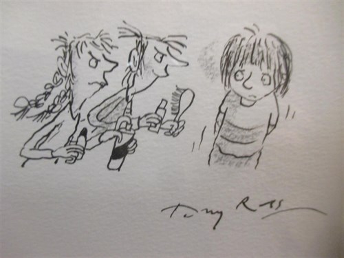 Lot 218 - Horrid Henry, illustration page 54 of Horrid...