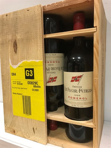 Lot 10 - Chateau La Fleur Petrus, Pomerol 1996, 6...