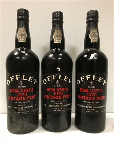 Lot 75 - Offley's Boa Vista vintage port 1970, 3...