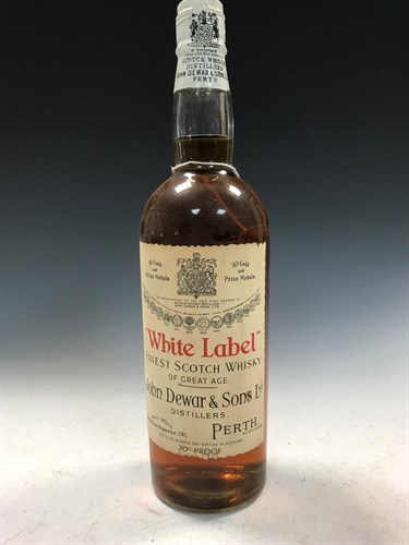 Lot 120 - John Dewar & Sons Perth, White Label Finest...