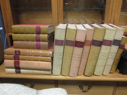 Lot 450 - A collection of Bloodstock books with cloth...
