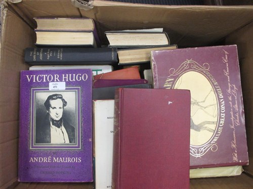 Lot 451 - Books. Literature and others, including Milton,...
