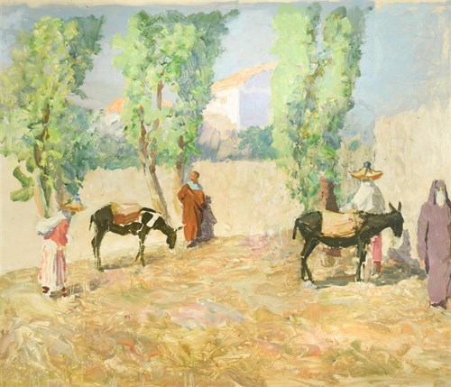 Lot 256 - Alan Stenhouse Gourley, PROI (Scottish, 1909-1991)