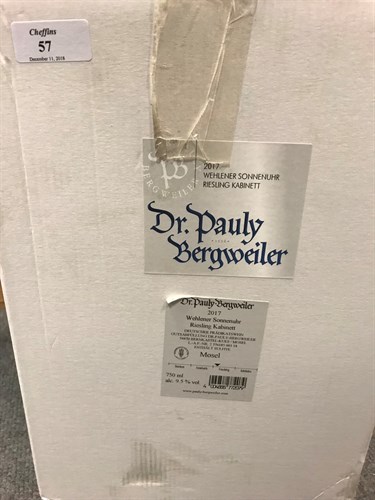 Lot 57 - Wehlener Sonnenuhr Kabinett 2017...
