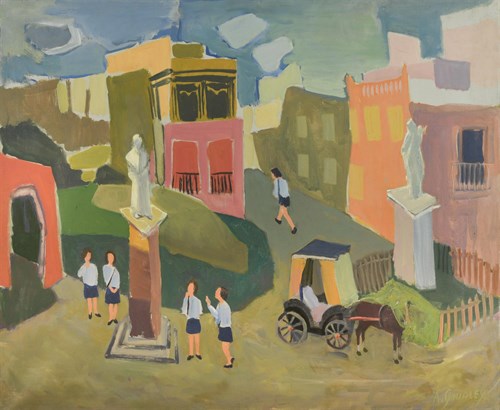 Lot 258 - Alan Stenhouse Gourley, PROI (Scottish, 1909-1991)