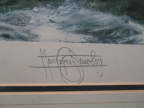 Lot 372 - Two Montague Dawson signed prints, Horn Abeam...