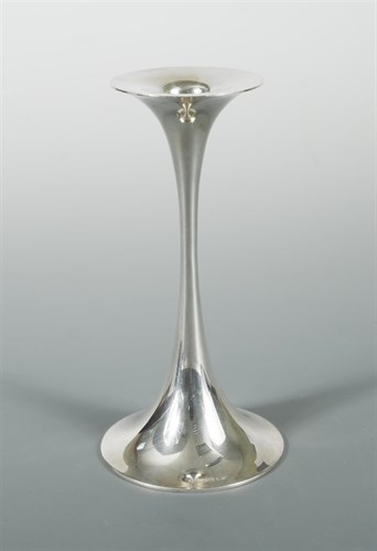 Lot 38 - Tapio Wirkkala (Finnish, 1915–1985), a Finnish metalwares candlestick