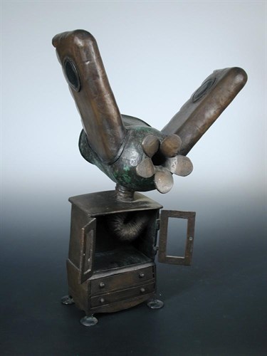 Lot 28 - Paul Cox ARBS (British, b.1975), Return to Sender, bronze
