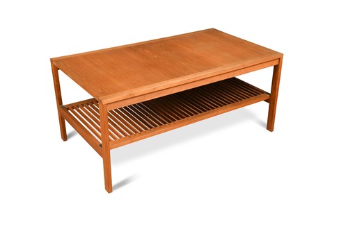 Lot 143 - A Danish teak coffee table by France & Son
