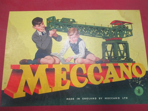 Lot 72 - A mid 20th century Meccano set No. 8, mostly...