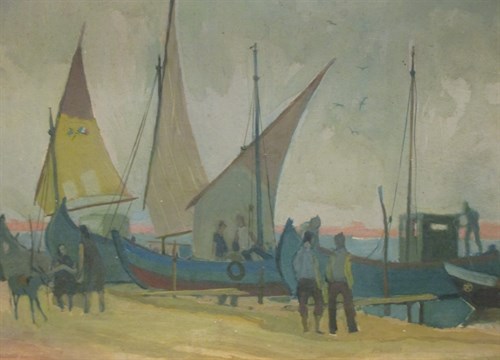 Lot 275 - Gianni Minecco (20th Century), "Sottomarina",...