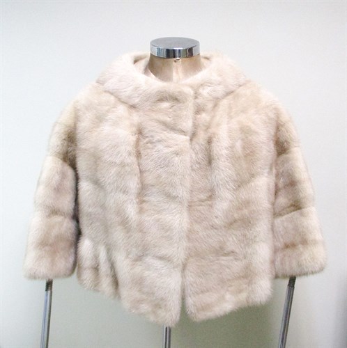 Lot 54 - A vintage blonde mink coat