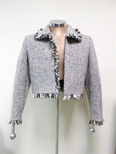 Lot 56 - A Vintage late 80's/early 90's Yves Saint Laurent Variation wool jacket