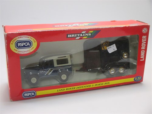 Lot 27 - Britains; A 42848 Land Rover series 1, boxed,...