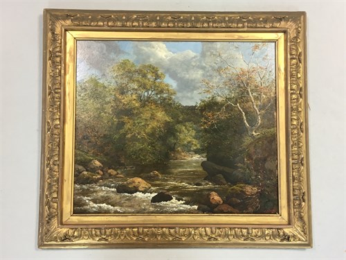 Lot 246 - Hugh Peter Powell (British, fl. 1860s), Rocky...