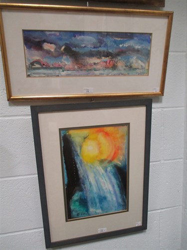 Lot 318 - Keith Grant (British, b. 1930) 'Lofoten',...