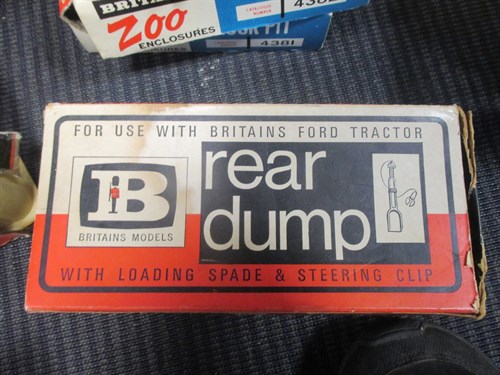 Lot 17 - Britains; A 9592 Farm Tractor and implement...