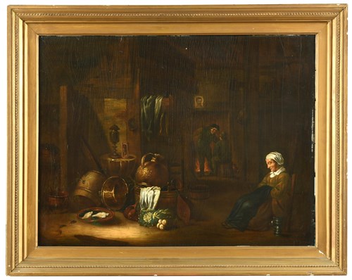 Lot 114 - Manner of David Teniers II (Flemish, 1610-1690)