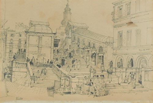Lot 51 - Samuel Prout, OWS  (British, 1783-1852)