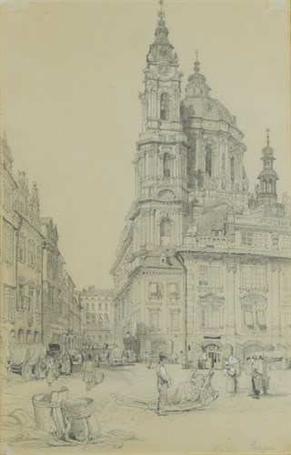 Lot 53 - Samuel Prout, OWS  (British, 1783-1852)